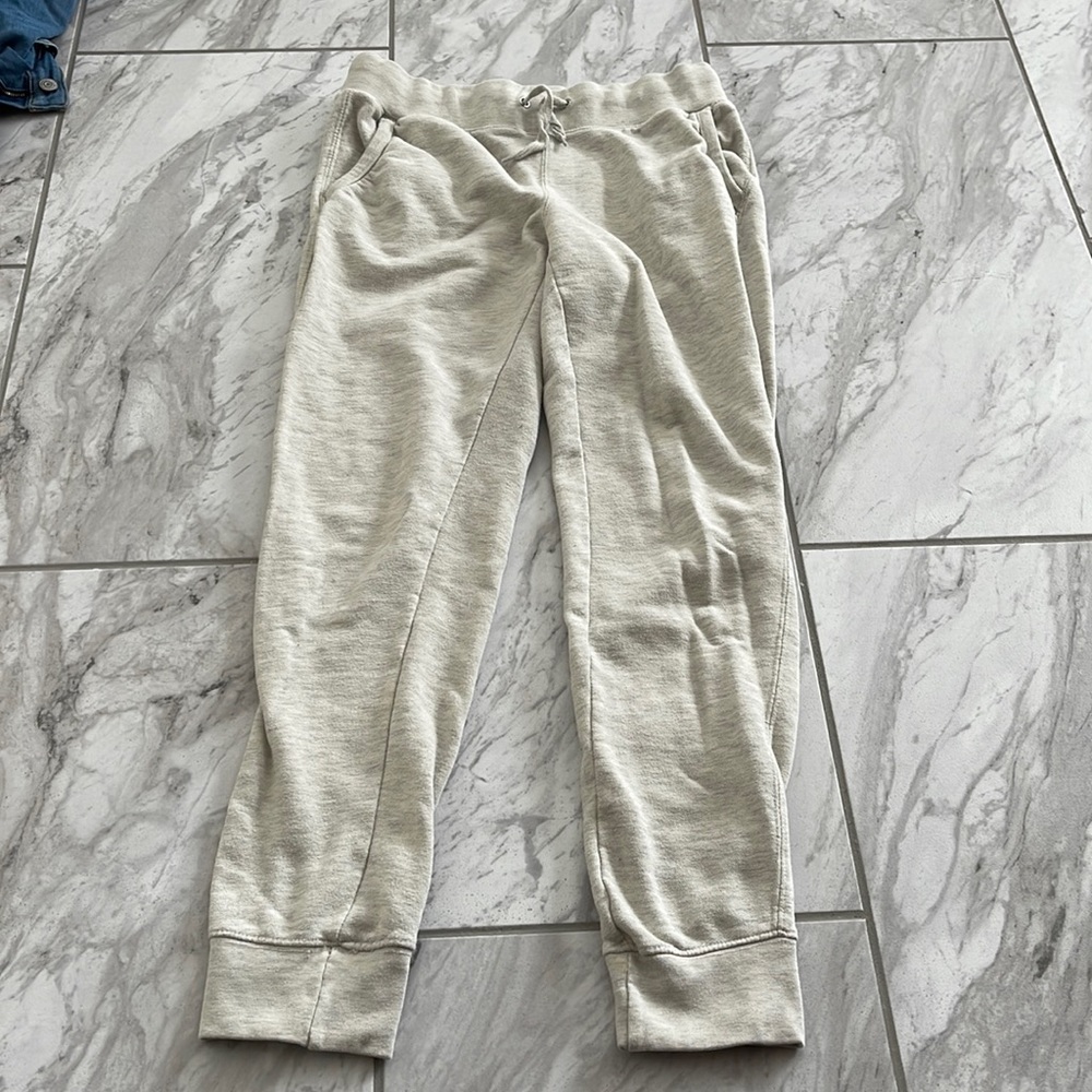 Cream Champion Joggers
